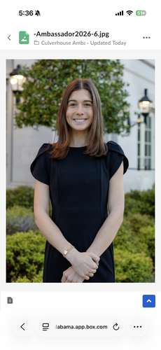 Laura W - University of Alabama Babysitter