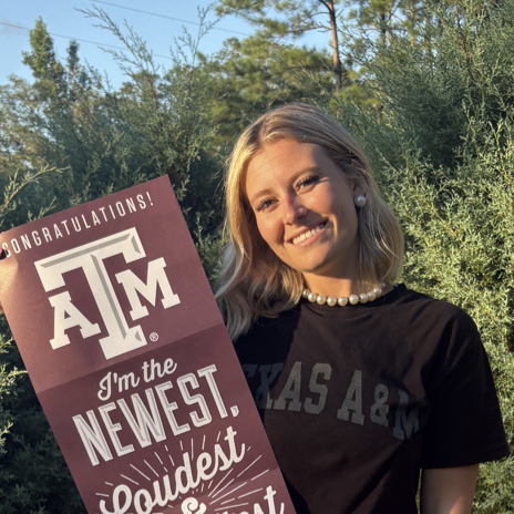 Sydnie C - Texas A&M Babysitter